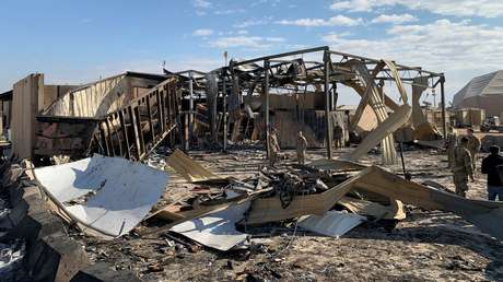 ¿"Traumatismo craneal" en vez de "fallecidos"?: Militares de Irán acusan a EE.UU. de ocultar el verdadero número de bajas que dejó su ataque en Irak