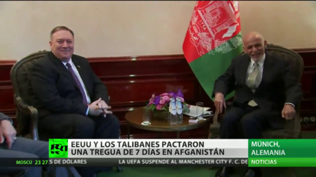 EE.UU y los talibanes pactan una tregua de 7 días en Afganistán