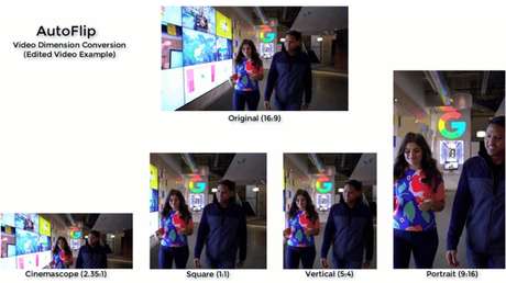 VIDEO: Google presenta una herramienta capaz de encuadrar un video automáticamente y así funciona