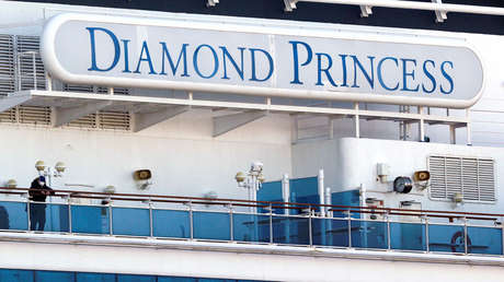 Un colombiano en el crucero en cuarentena en Japón es diagnosticado con coronavirus