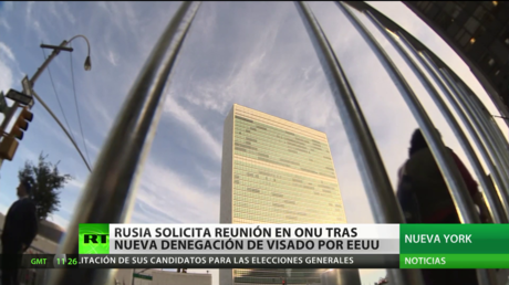 Rusia solicita una reunión en la ONU tras la nueva denegación de visado por EE.UU.