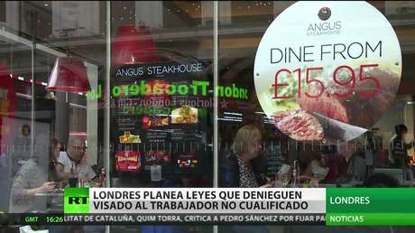 Reino Unido planea introducir leyes que denieguen el visado a trabajadores no cualificados