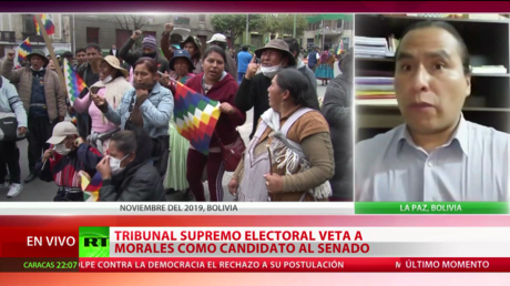 Experto: El veto del Tribunal Supremo Electoral contra Morales es "una decisión altamente política"
