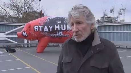 "Broma asquerosa" y burla a la ley: Assange tiene "cero posibilidades" de un juicio justo en EE.UU., alerta Roger Waters en RT