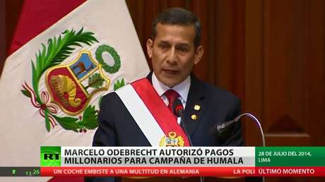 Odebrecht autorizó pagos millonarios para la campaña del expresidente del Perú, Ollanta Humala