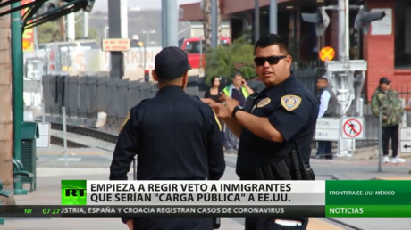 Entra en vigor el veto a inmigrantes que serían una 'carga pública' para EE.UU.
