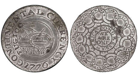 Compra una moneda del año 1776 por 56 centavos en un mercadillo que resulta valer casi 100.000 dólares
