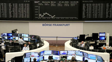 Las principales bolsas europeas cierran con caídas superiores al 3 %