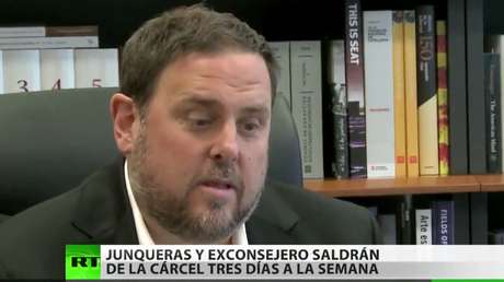 El exvicepresidente de Cataluña y un exconsejero saldrán de la cárcel tres días a la semana