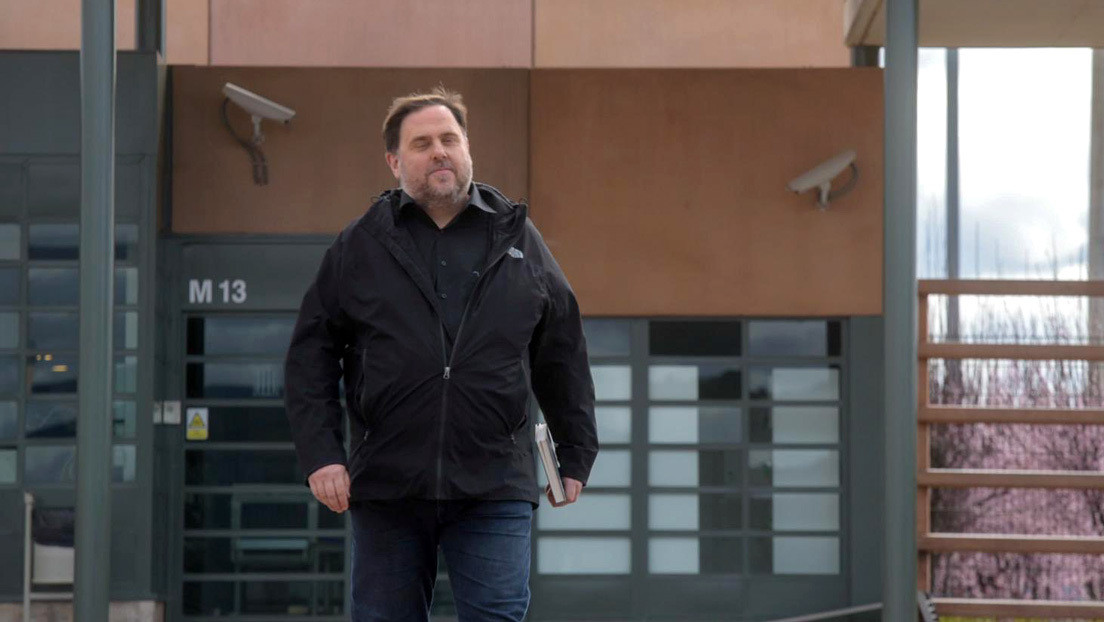 El exvicepresidente de Cataluña Oriol Junqueras sale de prisión para impartir clases en la universidad