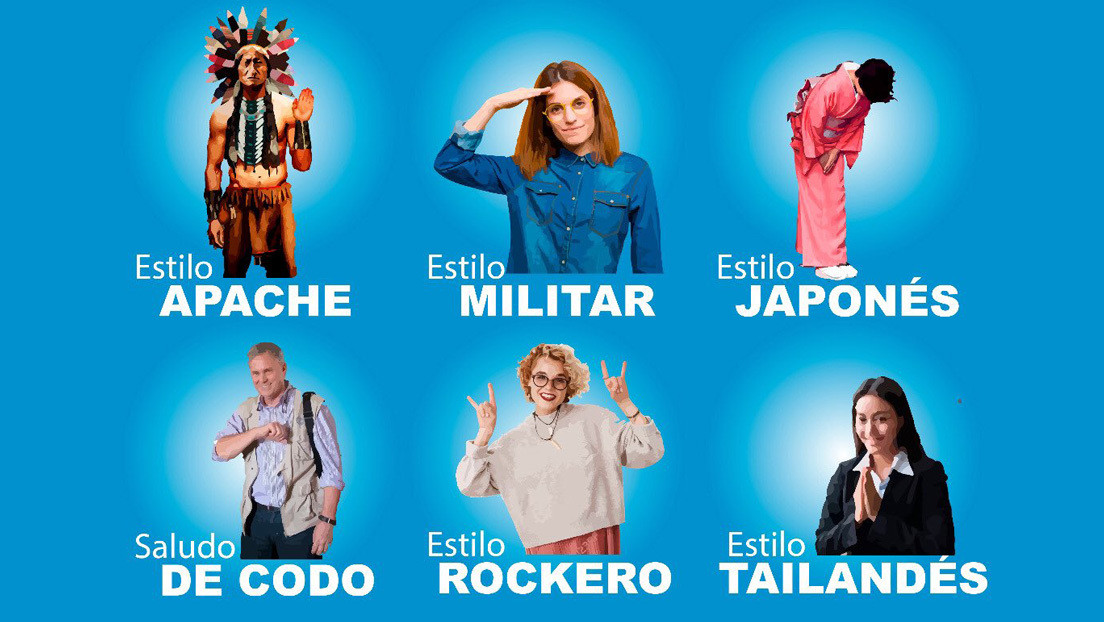 Las 6 peculiares formas de saludar que recomienda el Gobierno de Honduras para evitar el coronavirus