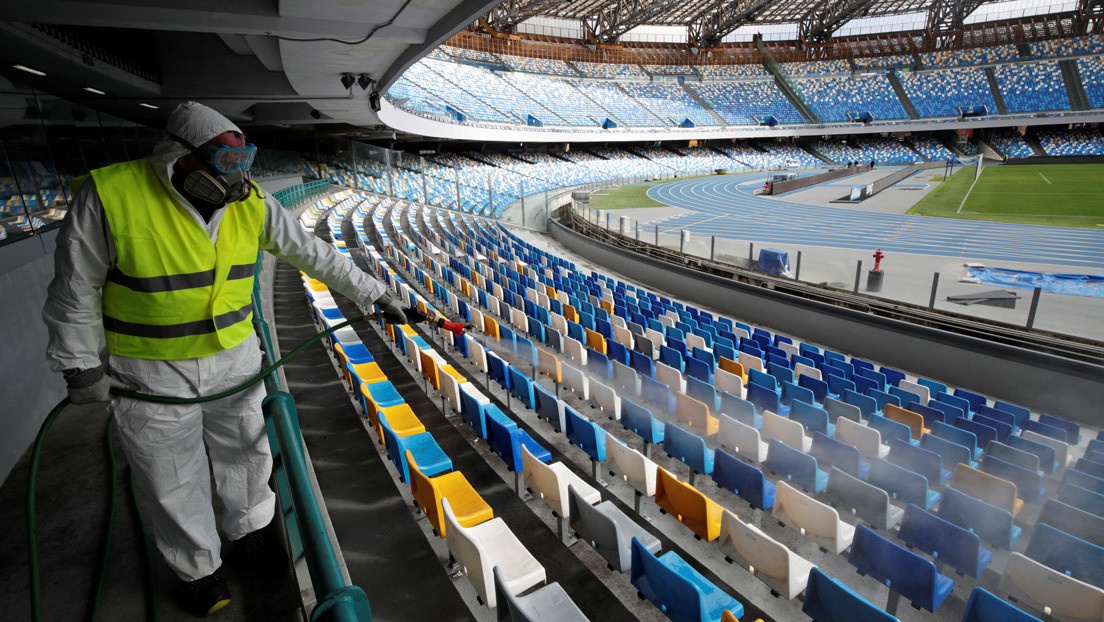 Italia ordena que todos sus eventos deportivos se organicen a puerta cerrada debido al coronavirus