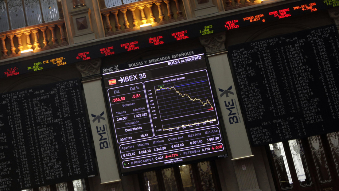 El Ibex 35 de Madrid cae un 7 % por el desplome del petróleo y el temor al coronavirus