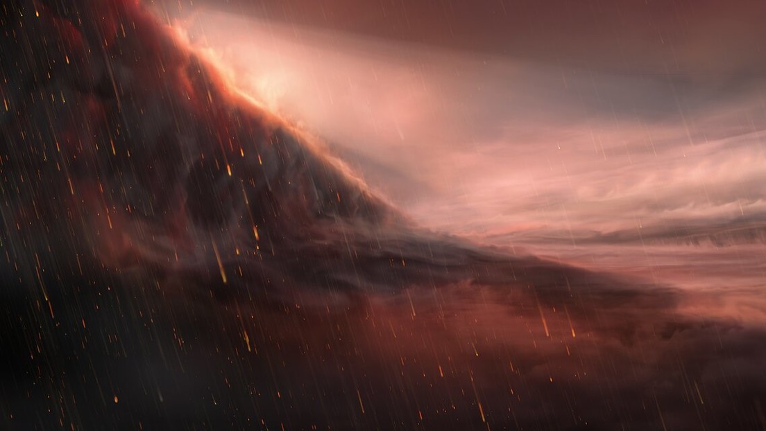 Este es el exoplaneta donde llueve hierro