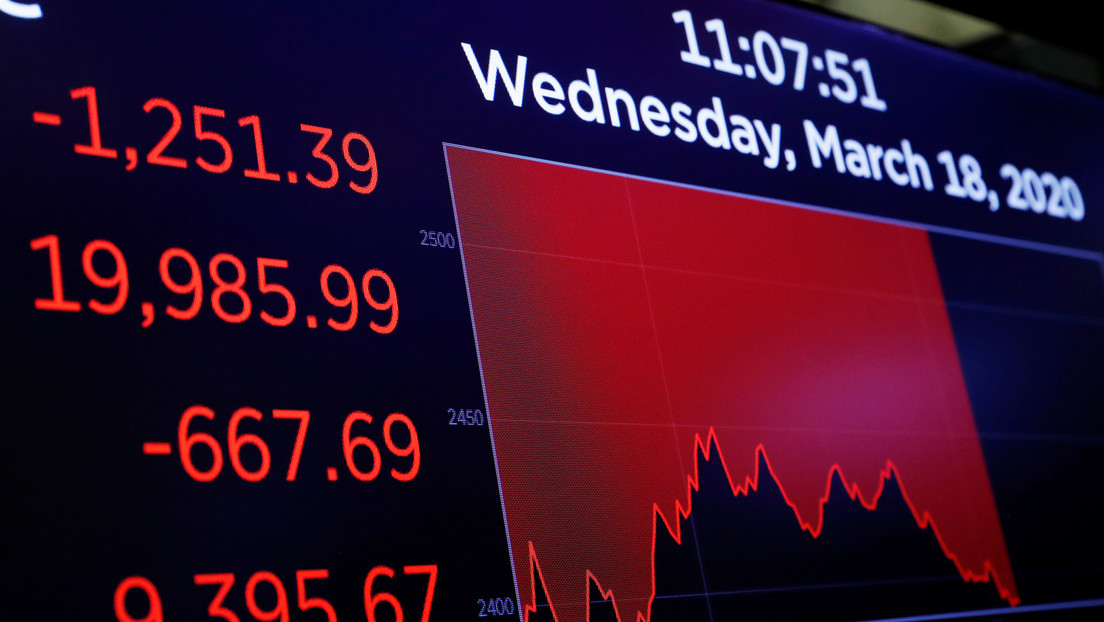"Es como si nos arrojaran tres bombas de neutrones": experto evalúa la crisis financiera causada por el coronavirus