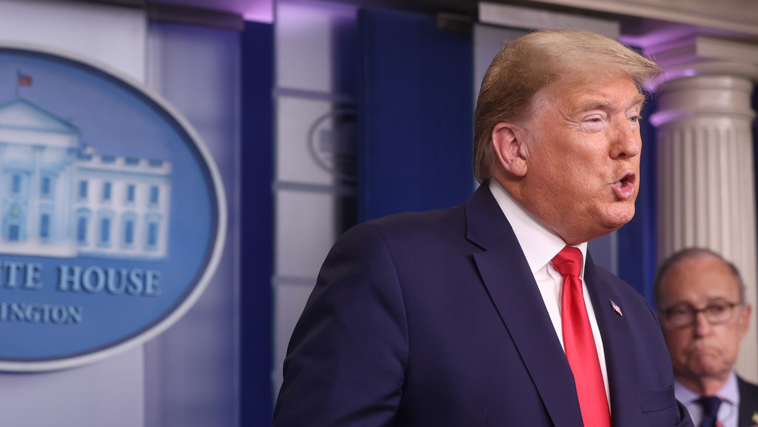 Trump sobre la situación económica durante la pandemia del covid-19: "Es una crisis médica, no financiera"