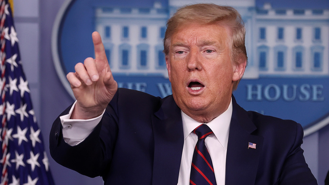 Trump en medio de la pandemia del covid-19: "Hace 22 días teníamos la mayor economía del mundo y luego nos golpeó el enemigo invisible"