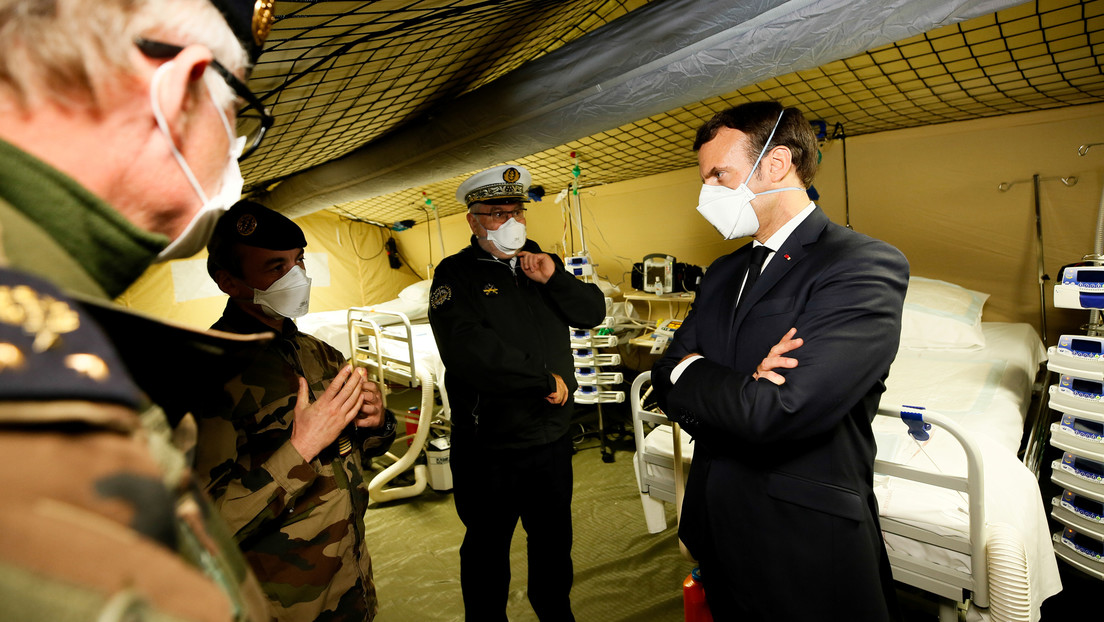 Macron lamenta que en Italia se hable más de la ayuda de Rusia y China que la de los países de la UE para afrontar el coronavirus