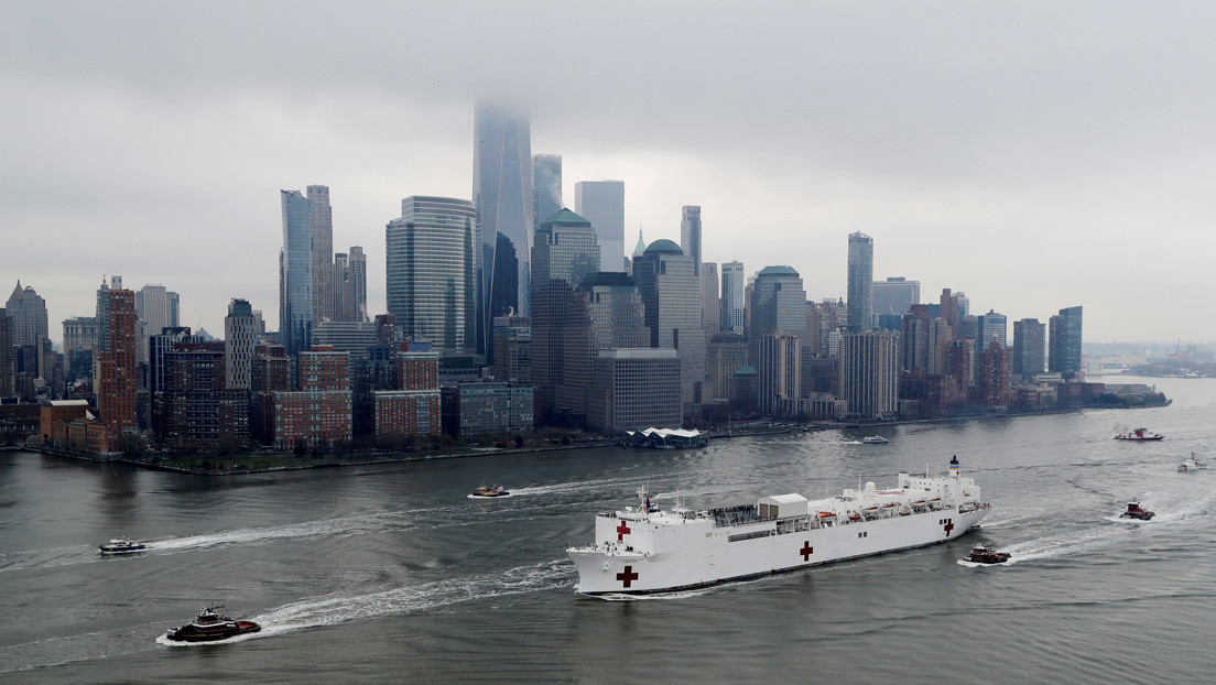 Nueva York reporta 1.218 muertos por coronavirus, y el número de infectados roza los 66.500 casos