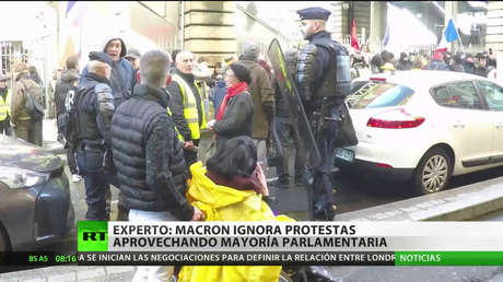 Francia: Tensión y protestas por la reforma pensional aprobada por decreto