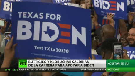 Dos precandidatos demócratas se retiran de la carrera presidencial en EE.UU.