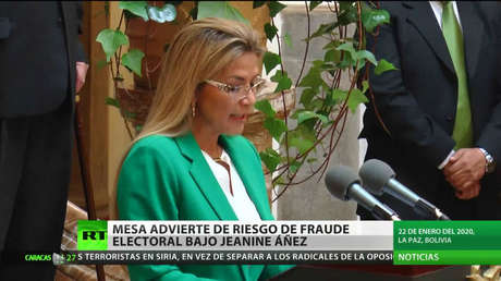 El candidato a la presidencia de Bolivia Carlos Mesa advierte de riesgo de fraude electoral bajo el liderazgo de Jeanine Áñez