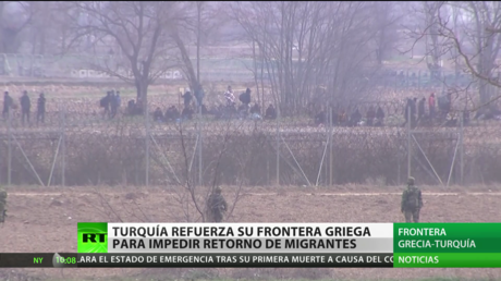 Turquía refuerza su frontera griega para impedir retorno de migrantes