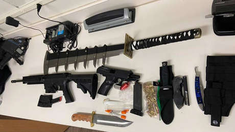 La Policía decomisa "la antigua espada del rey de la metanfetamina" en EE.UU