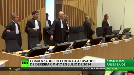Comienza el juicio contra los acusados de derribar el avión MH-17 en julio de 2014