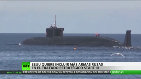 EE.UU. quiere incluir más armas rusas en el Tratado START III