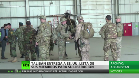 El movimiento Talibán entrega a EE.UU. la lista de sus miembros para su liberación