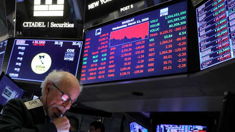 Los mercados mundiales se desploman tras la suspensión de vuelos de Europa a EE.UU. por el coronavirus