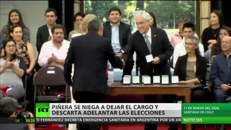 El presidente de Chile se niega a dejar el cargo y descarta adelantar las elecciones