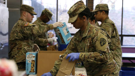 La Guardia Nacional de EE.UU. despliega 1.000 soldados en seis estados en respuesta al coronavirus