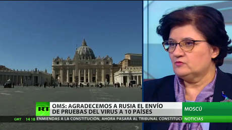 La OMS agradece a Rusia por el envío de pruebas del covid-19 a 10 países