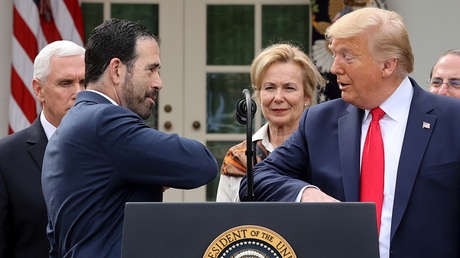 La Casa Blanca anuncia que se está midiendo la temperatura de cualquier persona en contacto cercano con Trump y Pence