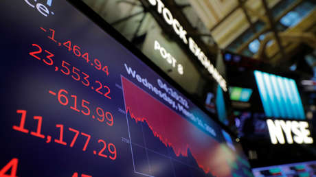 El principal índice bursátil de EE.UU. sufre su peor caída en más de 30 años por el temor a una recesión por el coronavirus