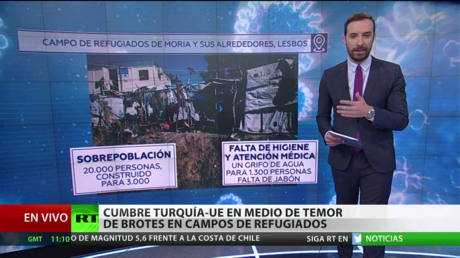 Turquía y la UE celebran una cumbre ante el temor de brotes de coronavirus en campos de refugiados