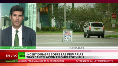 Incertidumbre por las primarias demócratas en EE.UU. debido al brote de coronavirus