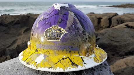 Encuentran en las costas de Irlanda un casco perdido en el río Misisipi