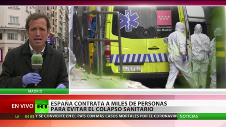 España contrata a miles personas para evitar un colapso en el sistema sanitario por el coronavirus