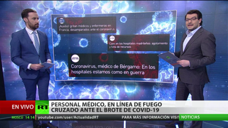 El personal médico es el que más se expone ante el brote de covid-19