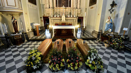 Las muertes por coronavirus en Italia aumentan en 651, elevando el total a más de 5.400