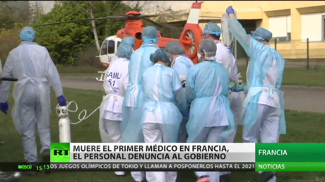 Demanda colectiva de médicos acusa al Gobierno francés de no proteger del coronavirus al personal sanitario