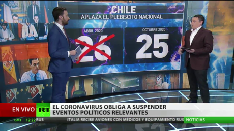 El coronavirus obliga a suspender eventos políticos relevantes