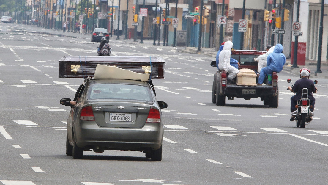 Ecuador eleva cifra de muertos confirmados por coronavirus a 421 y hay 8.450 contagiados
