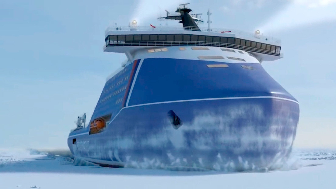 Rusia cierra el contrato de construcción del rompehielos más potente del mundo