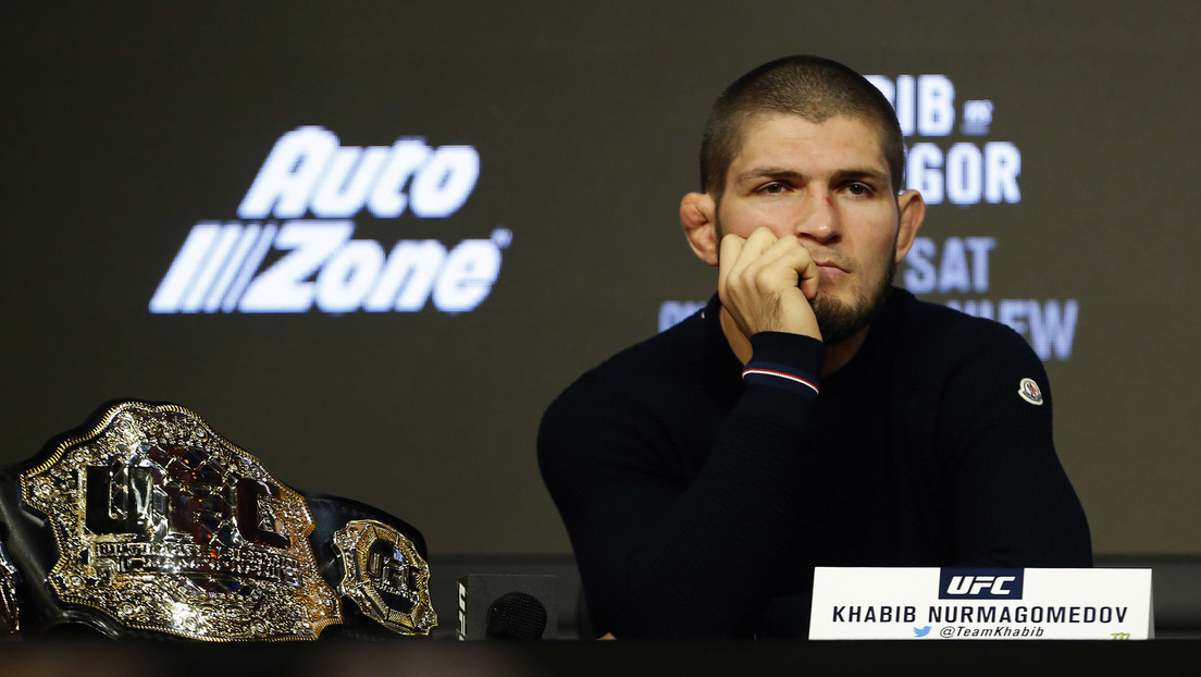La UFC revela cuándo volverá Khabib Nurmagomédov a pelear para defender su título