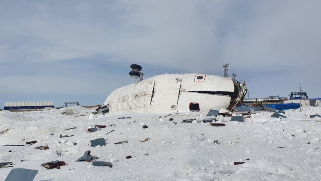 VIDEO: Captan el momento del aterrizaje forzoso de un helicóptero Mi-26, que dejó varios heridos