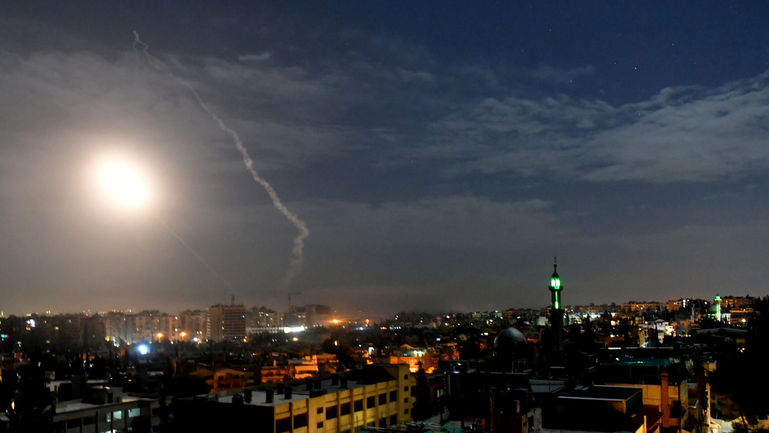 Siria repele una "agresión israelí" e intercepta misiles sobre Damasco (VIDEOS)